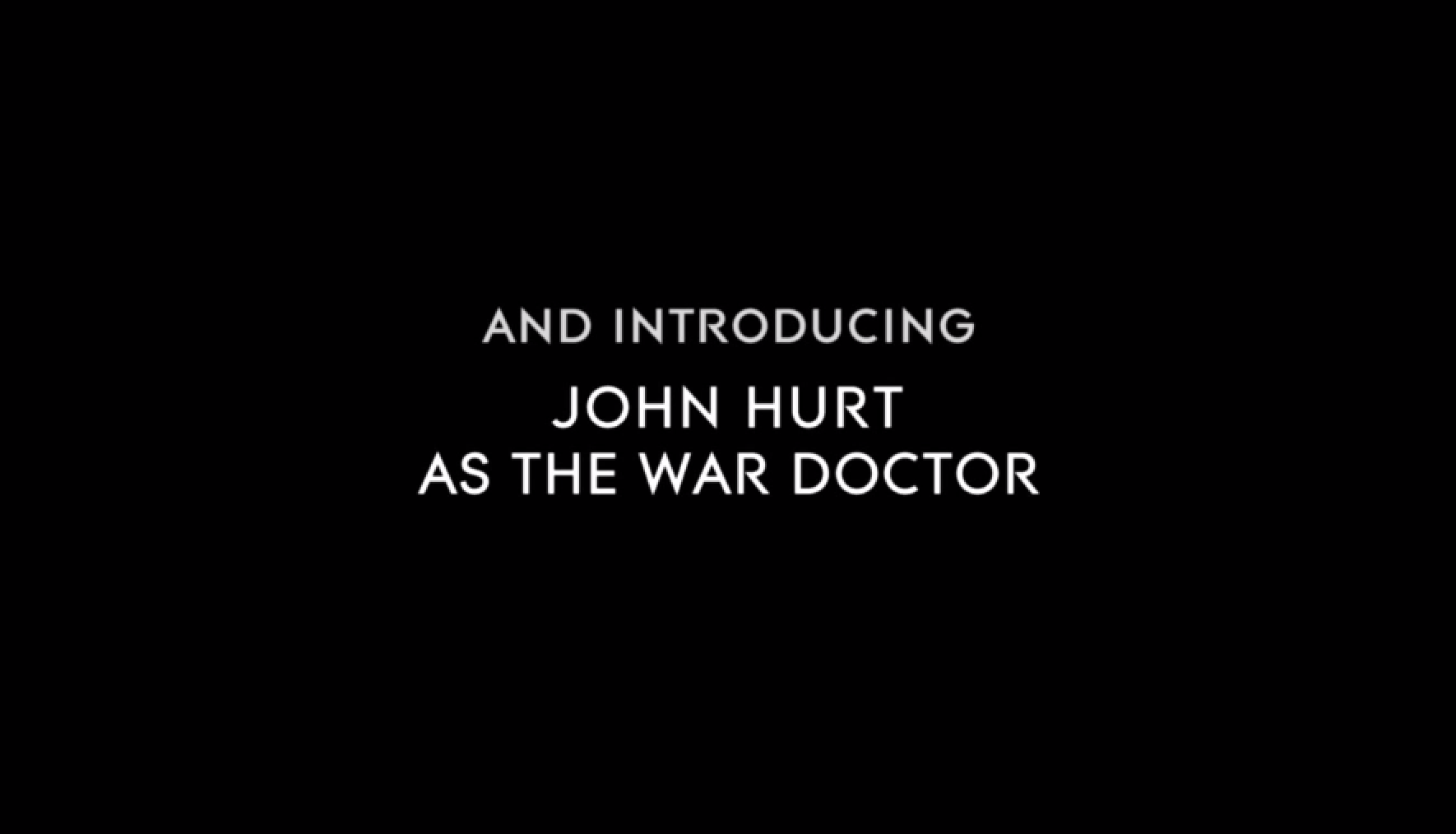 John Hurt as...